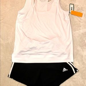 Adidas women’s athletic apparel outfit